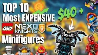 TOP 10 Most EXPENSIVE Lego Nexo Knights Minifigures!