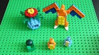 Lego Pokemon + Instructions Part 19 - Kanto Starters Revisited