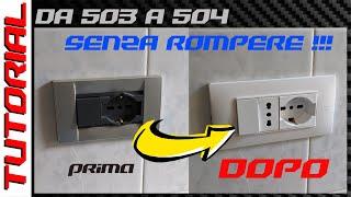 Serve un posto in più? TUTORIAL montaggio 504 in 503 senza smurare