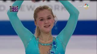 2017 Skate America Sakhanovich, Serafima SP RUS NBC