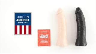 Vac-U-Lock - 7 Inch Thin Dong - Original & CodeBlack Attachment
