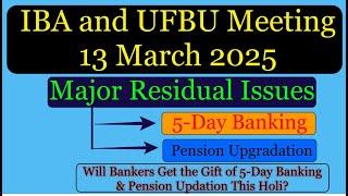 IBA and UFBU Meeting March 2025