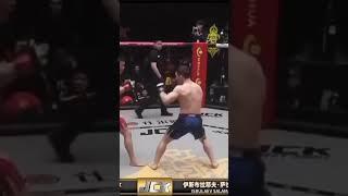Претендент в UFC из Казахстана Саламат Исбулаев вырубил соперника за 52 секунды #ufc #казахстан #mma