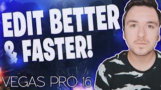 Vegas Pro 16: How To Edit Better & Faster - Tutorial #369