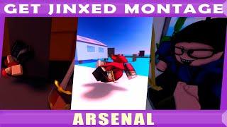 Арсенал Get Jinxed монтаж | Roblox arsenal montage