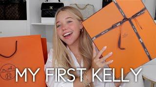 UNBOXING MY FIRST HERMÈS KELLY !!!  | I'M SPEECHLESS & SO IN LOVE