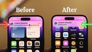 iPhone 14's/14 Pro Max: Notification Preview on Lock Screen [Show/Hide]