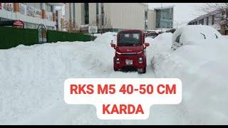 RKS M5 40-50 CM KARDA DENEDİK.