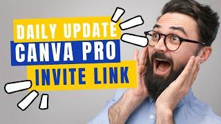 Get a Free Canva Pro Invitation Link: Easy Step-by-Step Guide [2024]