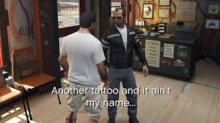 GTA 5 - Friends React To Your New Tattoo