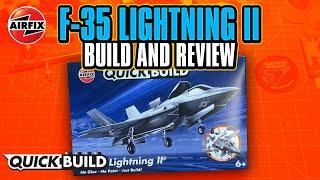 Airfix QuickBuild F-35 Lightning II Build and Review (JUST RELEASED!!) J6040