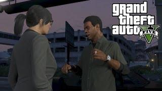 GTA Online Gameplay: Lamar Hitting on Female Character - Funny