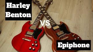 Harley Benton vs Epiphone