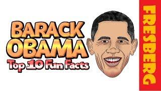 Barack Obama: 10 Fun Facts you might not know | Educational Cartoons for Students