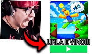 IN QUESTO GIOCO DI ROBLOX DEVI URLARE PER VINCERE!!