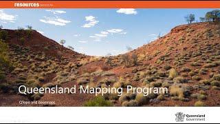 Queensland Topographic Mapping Program offered by the Department of Resources