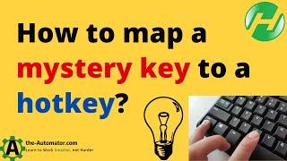  Pro tip: Map a mystery key to a Hotkey and work more efficiently!