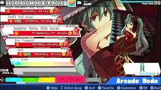 Демонстрирую Hatsune Miku MegaMIx mod on song by gennri64 free UPDATE