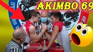 AKIMBO 69 | ЧЕМПИОНАТ МИРА 2021 | 70 КГ ПРАВАЯ - ARMWRESTLING WORLD CHAMPIONSHIP