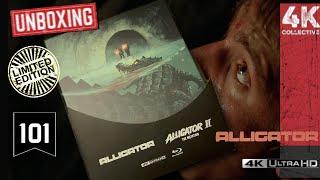 Alligator 4K UltraHD Blu-ray 101 Films limited edition Unboxing with Alligator 2