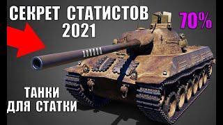 ЭТИ ТАНКИ СДЕЛАЮТ ТЕБЯ СТАТИСТОМ в WoT! ИМБЫ ДЛЯ ПОДНЯТИЯ СТАТИСТИКИ И ПОБЕД в World of Tanks