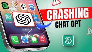 How to Fix ChatGPT App Keeps Crashing Issue on iPhone | ChatGPT Not Opening Problem