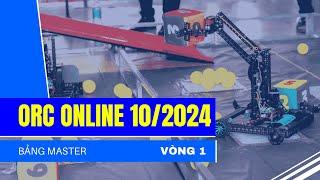 TRỰC TIẾP: Giải đấu ORC Online 10/2024 - Bảng Master (robot ORC K3) - Vòng 1