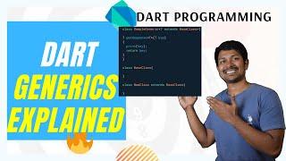 Dart GENERICS Explained - Dart Programming for Beginners