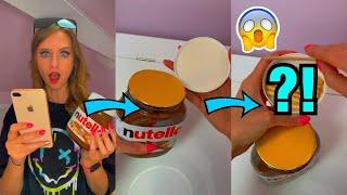 [ASMR] MYSTERY SURPRISE INSIDE EVERY NUTELLA TUB?! *SHOOK* #Shorts