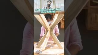 Making table for tv #amazing #tablewood #viralvideo #irshadkhan87 #status #shorts