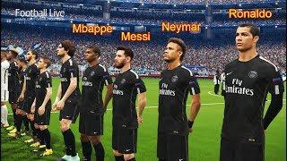 C.RONALDO and L.MESSI going to PSG? | Manchester City vs PSG | UEFA champions league UCL | PES 2018