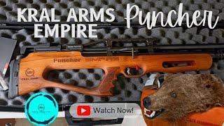 KRAL ARMS PUNCHER EMPIRE PCP AIR RIFLE