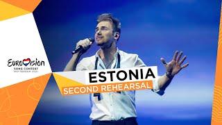 Uku Suviste - The Lucky One - Second Rehearsal - Estonia  - Eurovision 2021