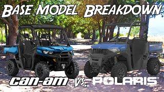 Can Am Defender HD7 vs Polaris Ranger 570 - Breakdown and Comparison