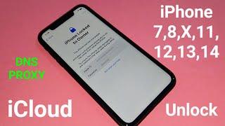 iPhone 7/8/X/11/12/13/14 iCloud Locked to Owner Unlock with New DNS Configuration/Proxy Success️