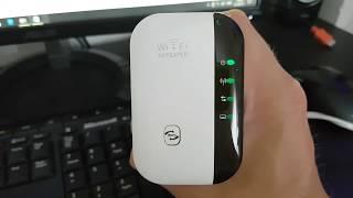 Wifi Repeater 300Mbps Signal Extender Booster Review Setup