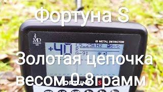 Тест на мелкое золото Фортуна S