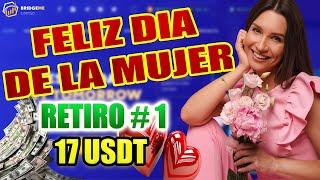 GANA DINERO CON ESTA PLATAFORMA HOY 8 DE MARZO DIA DE LA MUJER