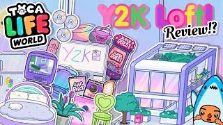 Toca Life World | Y2K Loft Review! (Home Designer) Toca Boca