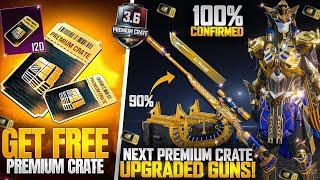 Next Premium Crate Upgraded Gun Confirmed  | 3.6 Update Premium Crate Is Here | Pubgm\Bgmi