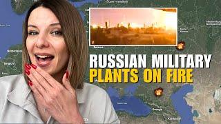 RUSSIAN EXPLOSIVES FACTORIES HIT: SAMARA, STAVROPOL KRAI Vlog 1074: War in Ukraine