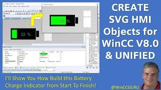 Create Dynamic SVG HMI for WinCC V8 & Unified    #winccguru