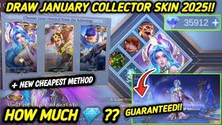 NEW !! DRAW AURORA COLLECTOR SKIN 2025 + CHEAPEST METHOD) HOW MUCH DIAMONDS?! - MLBB