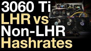 RTX 3060 Ti LHR vs Non-LHR (Ethereum, Ravencoin, Ergo, Flux Tested)