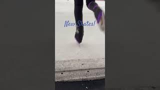 I got NEW SKATES! #synchronizedskating #figureskating #skating #iceskate #skates #iceskater #sports