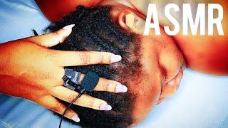 THE MOST SOOTHING ASMR SCALP MASSAGE AND DANDRUFF PICK