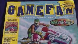 1996 GameFan Magazine Retro Video Game Nostalgia