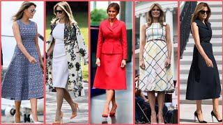 Melania Trump, 45th First Lady of the United States | Biography/dress styles of Melania trump