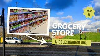 International Grocery store in Middlesbrough UK | Near Teesside university | vlog 11