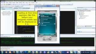 Windows Mobile Application Development Tutorial using C#.NET